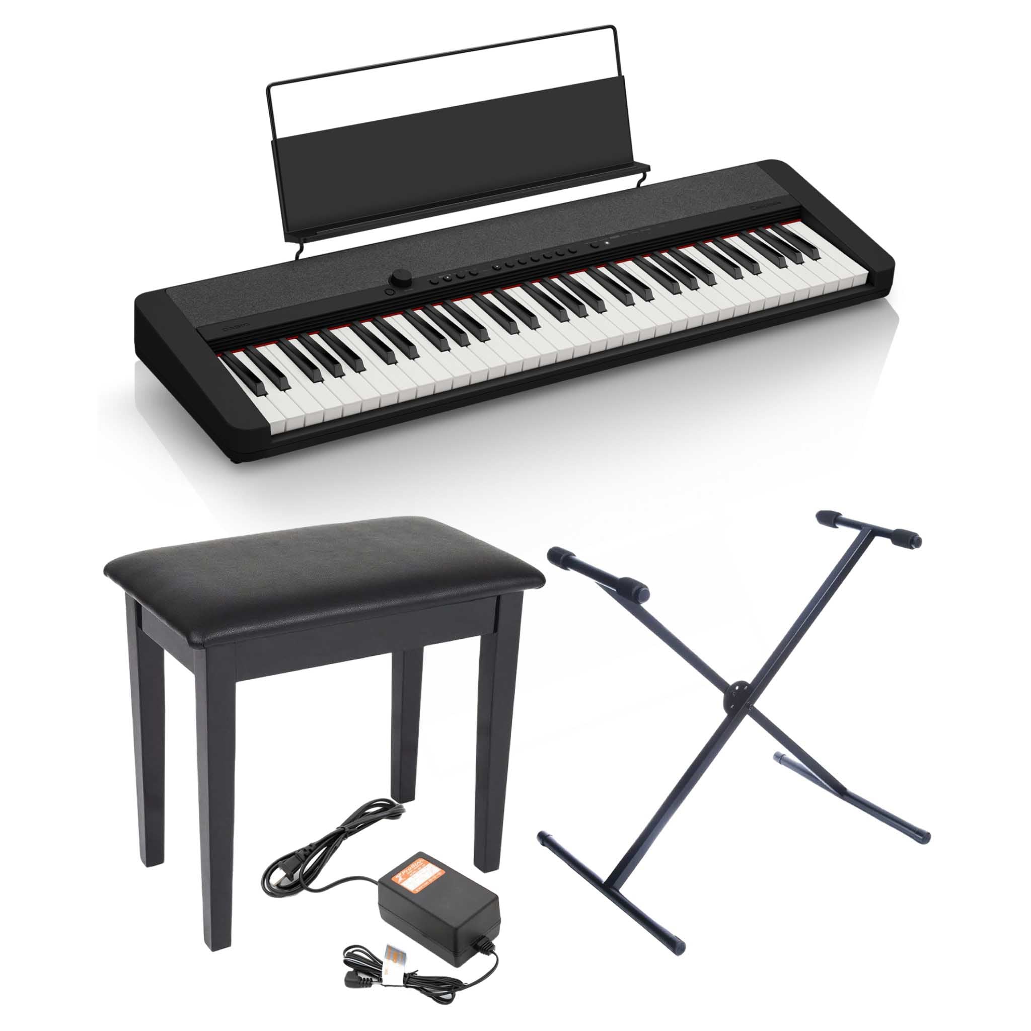  Đàn organ Casio CTS1 màu trắng (CT-S1)