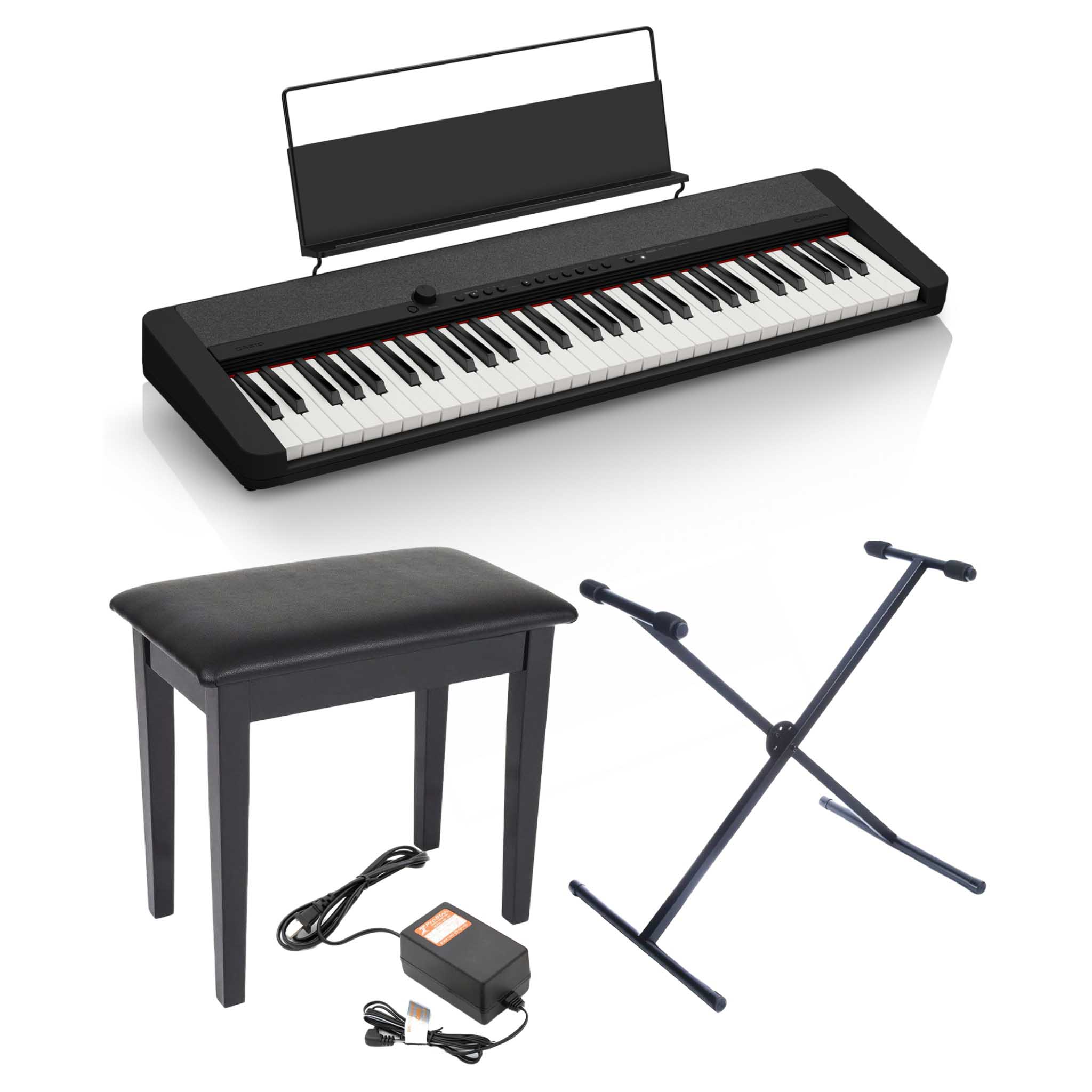  Đàn organ Casio CTS1 màu đen (CT-S1)