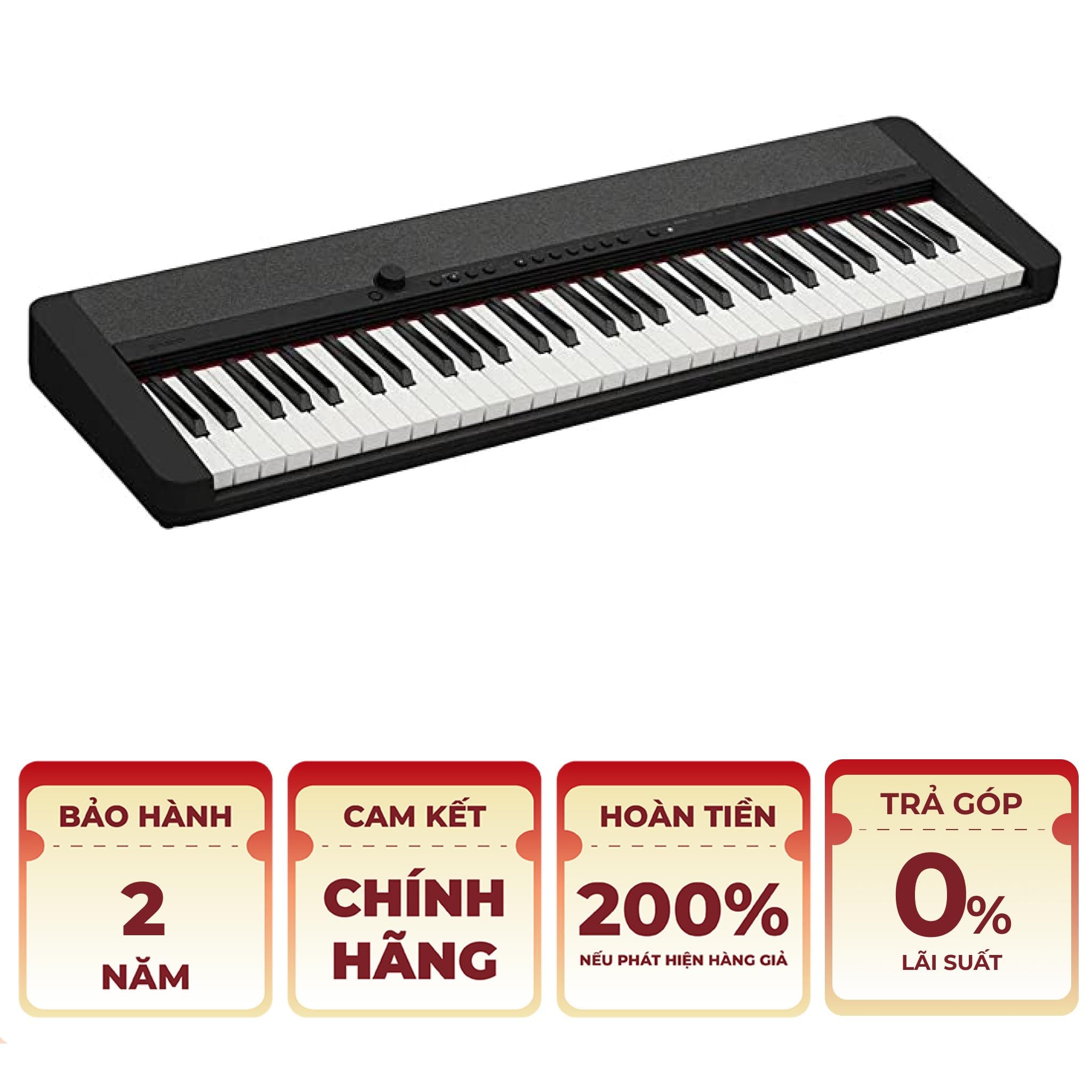  Đàn organ Casio CTS1 màu đen (CT-S1)