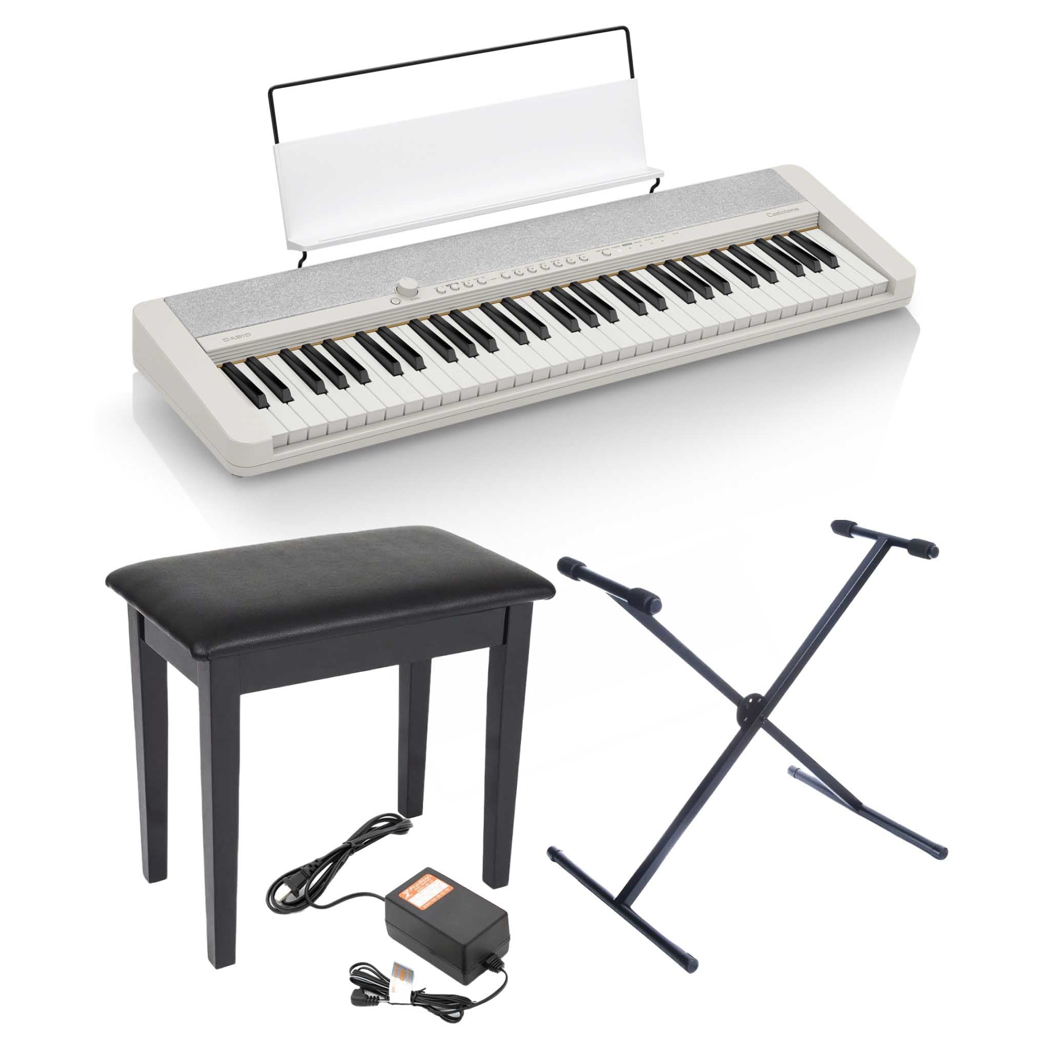  Đàn organ Casio CTS1 màu trắng (CT-S1)