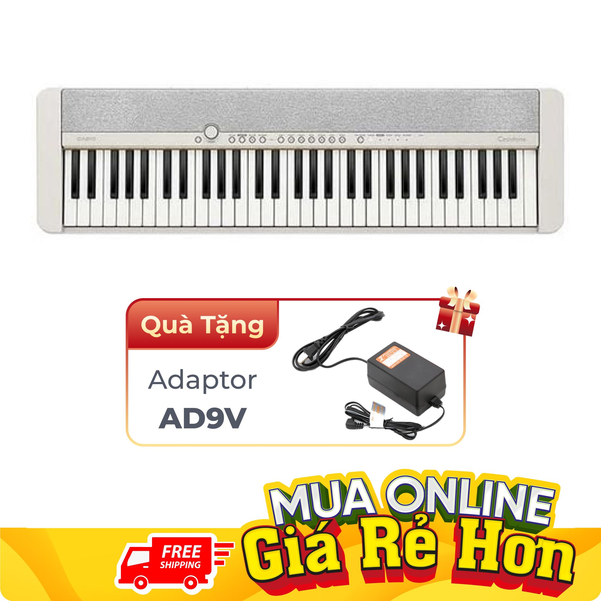  Đàn CASIO CT-S1 màu trắng