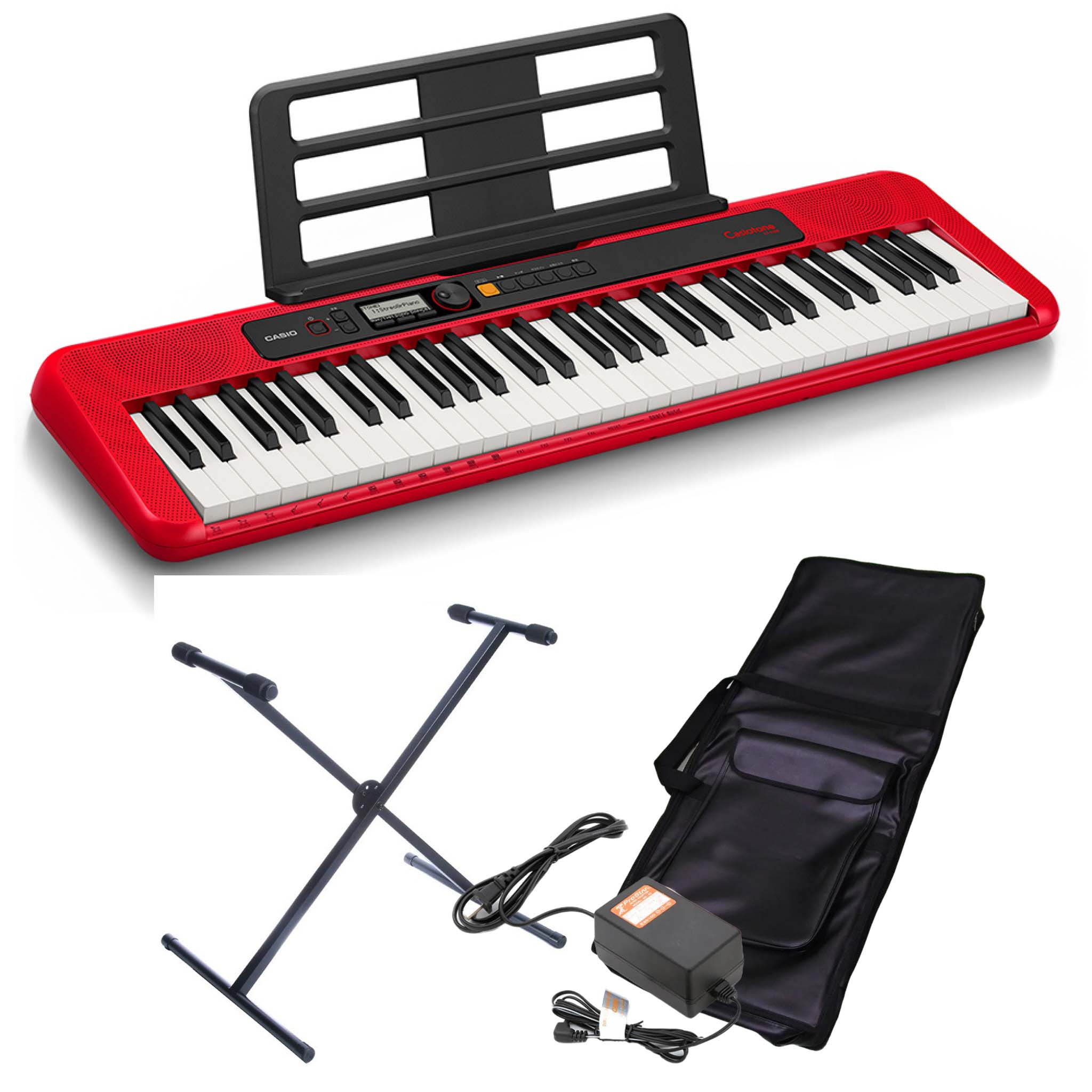  Đàn Organ Casio CTS200 màu đỏ (CT-S200)