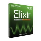  Dây Đàn Guitar Bass Elixir Nanoweb 4 Dây (45-105) Thép Mạ Niken 