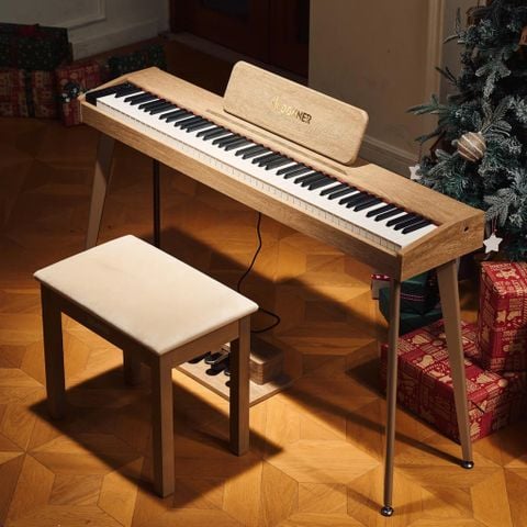  Đàn piano điện Donner DDP-60 Wooden 