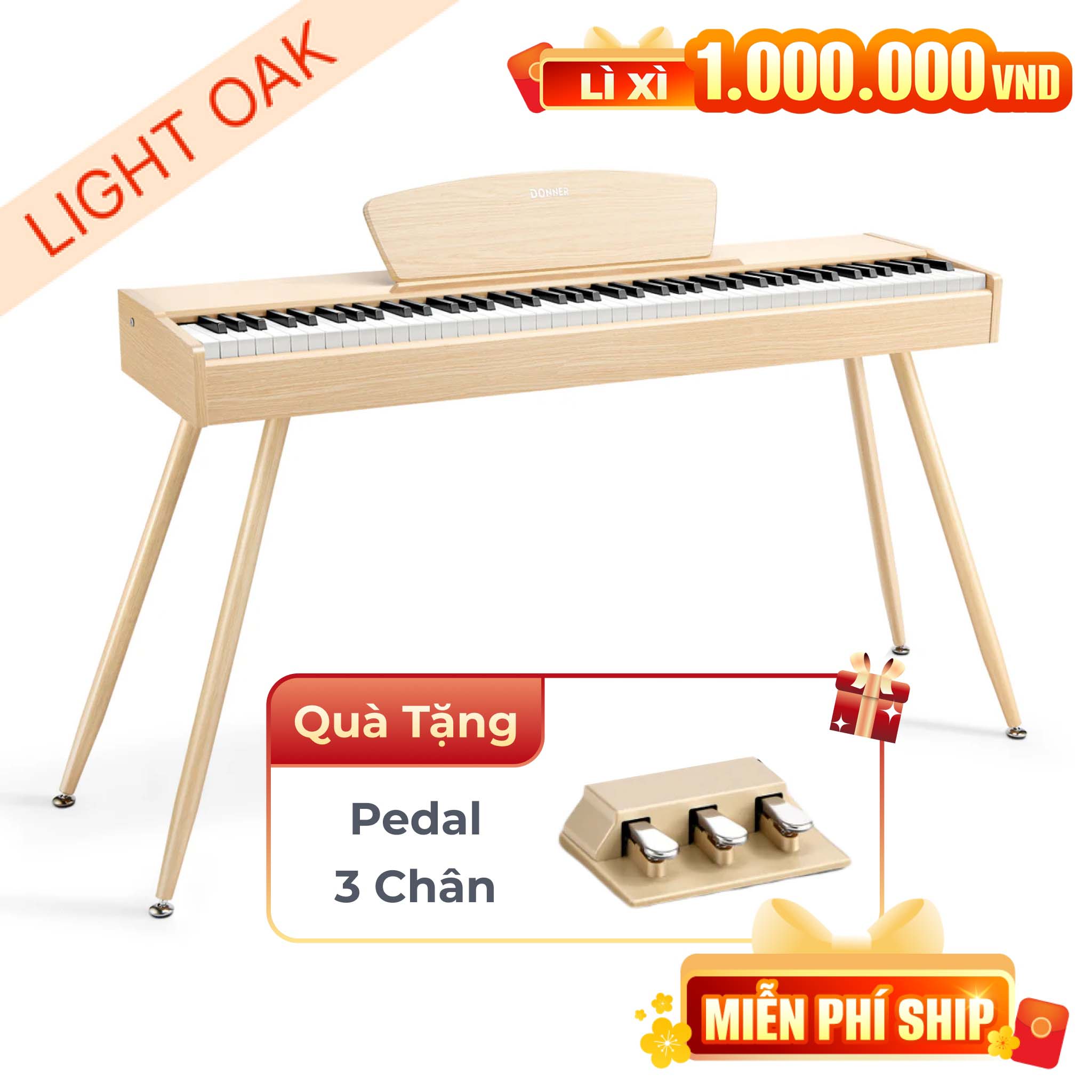  Đàn piano điện DONNER DDP-80