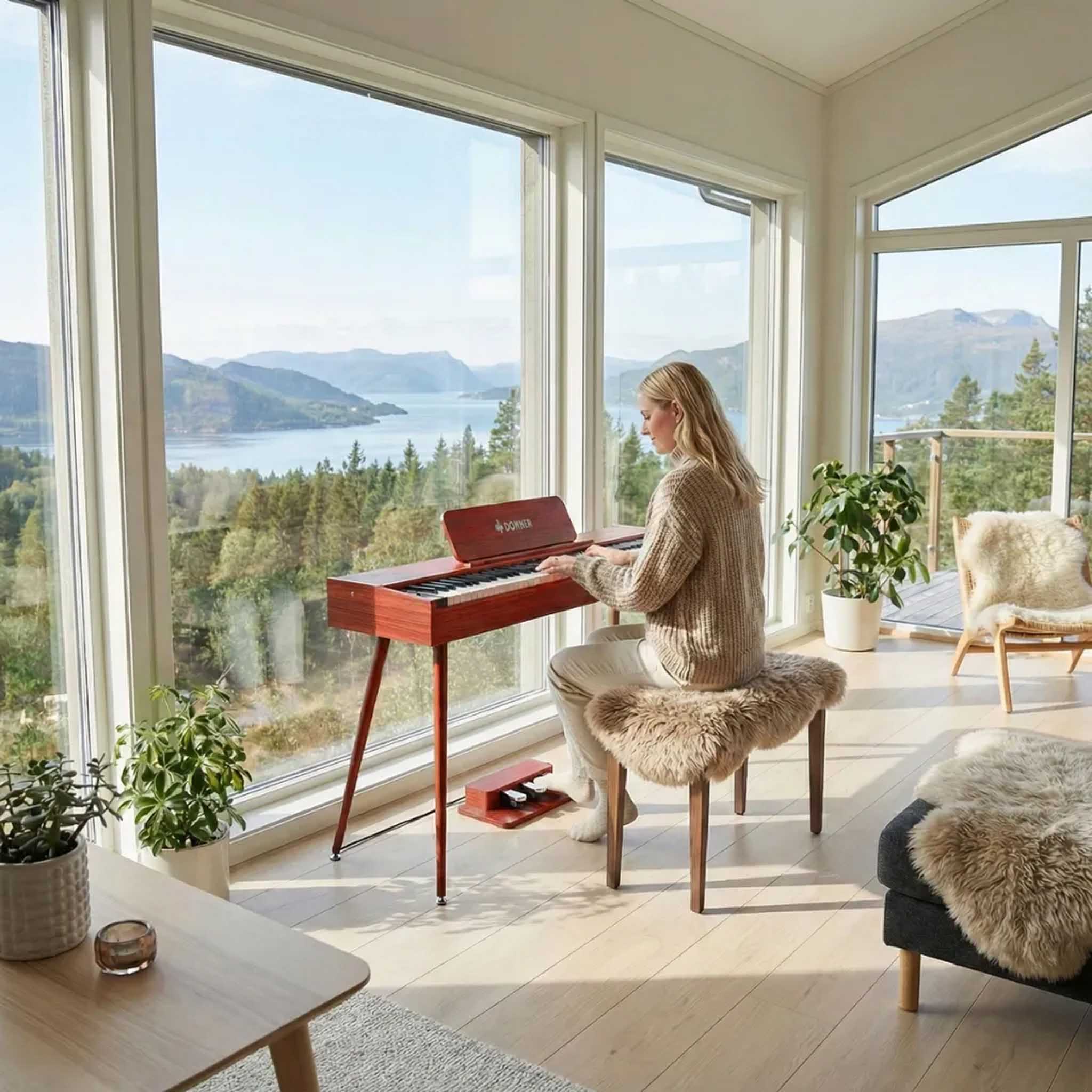  Donner DHP-200 PRO Đàn Piano Điện