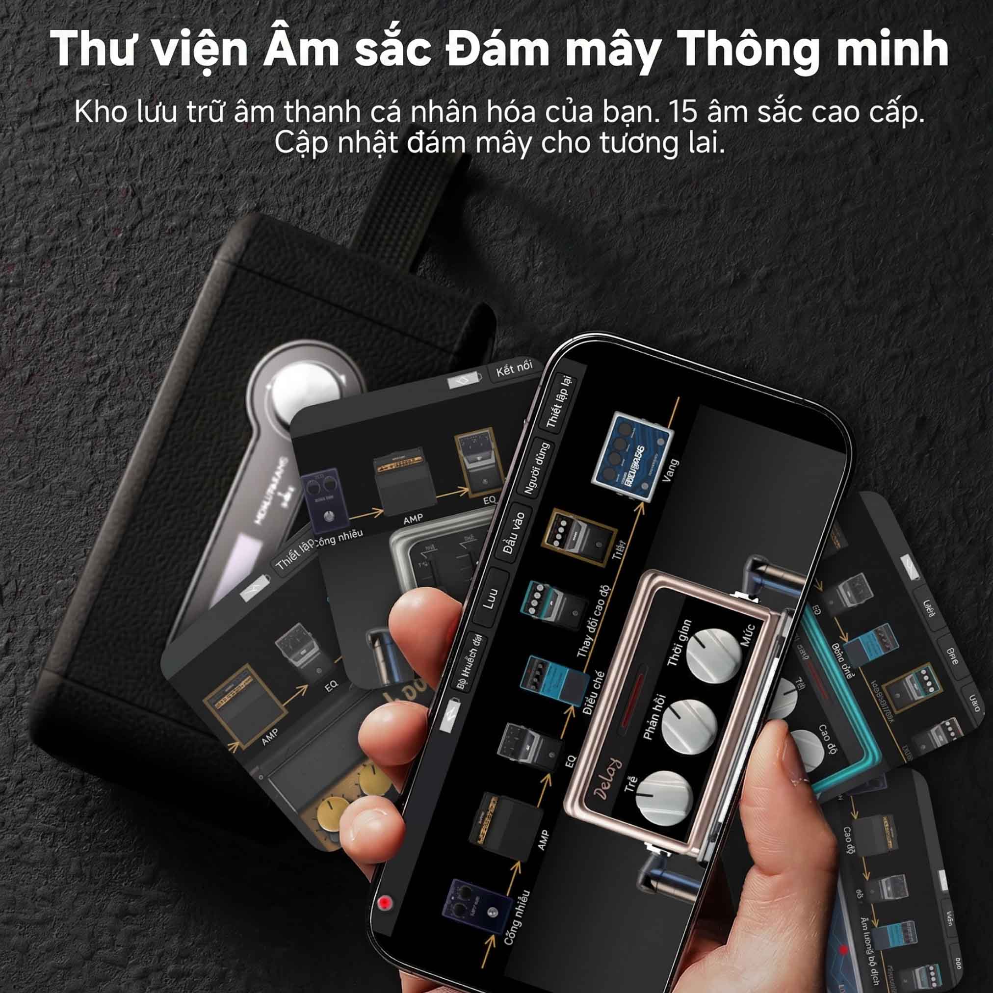  Donner Go Âm Ly Guitar Điện