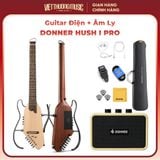  Đàn guitar Donner Hush I Pro Sunburst 