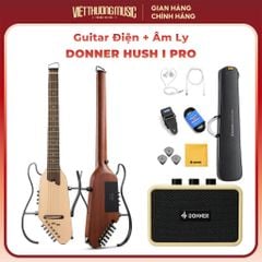 Đàn guitar Donner Hush I Pro Natural Spruce
