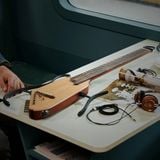  Đàn guitar Donner Hush I Pro Natural Spruce 