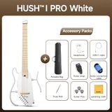  Đàn guitar Donner Hush I Pro màu trắng 