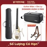  Đàn guitar điện Donner Hush X Pro màu đen 