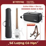  Đàn guitar điện Donner Hush X Pro màu đen 
