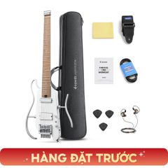 Đàn guitar điện Donner Hush X Pro màu trắng