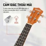  Đàn Ukulele Donner DUS-10 Rainbow Series Soprano 