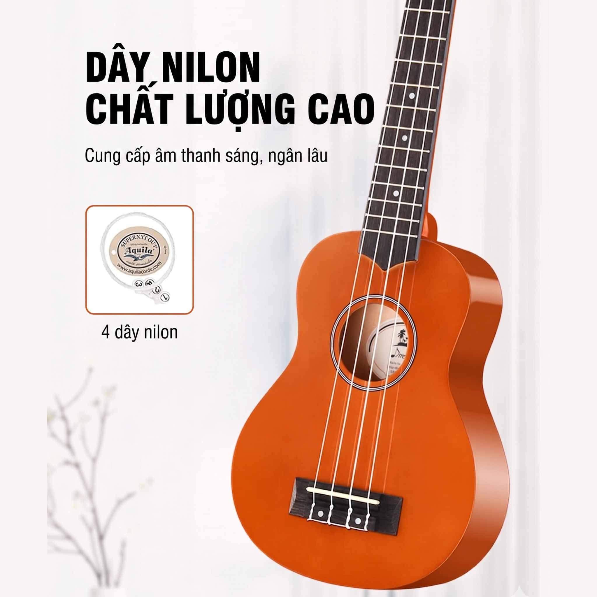  Đàn Ukulele Donner DUS-10 Rainbow Series Soprano