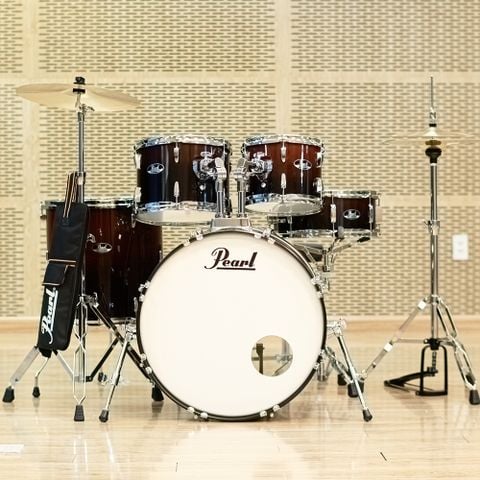  Trống Pearl Roadshow RS525SC/C757 - GARNET FADED FINISH 