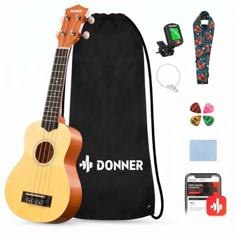  Đàn Ukulele Donner DUS-10 Rainbow Series Soprano 
