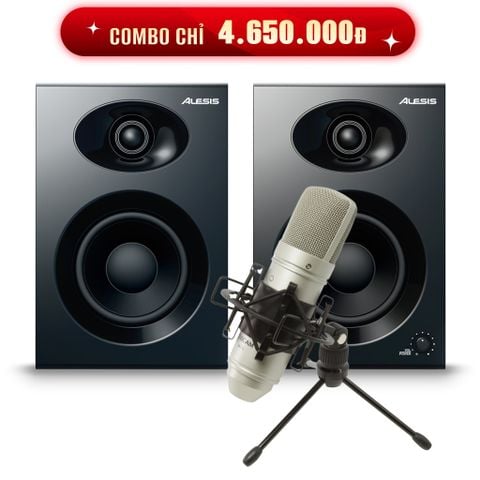  ALESIS ELEVATE 4 LOA KIỂM ÂM 4 INCH 50W 