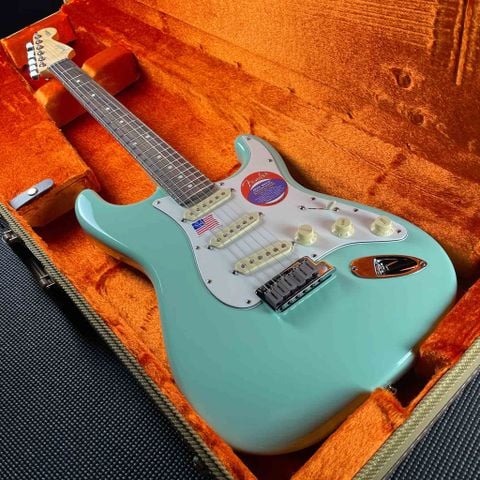  FENDER JEFF BECK STRATOCASTER ROSEWOOD SURF GREEN #0119600857 (Hàng trưng bán) 