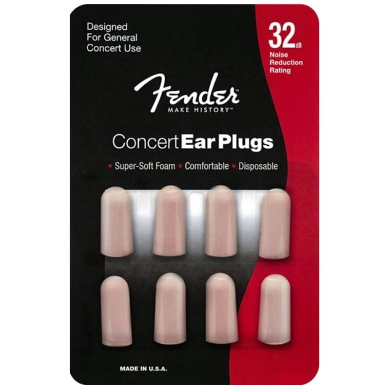  FENDER PHỤ KIỆN ĐÀN GUITAR EARPLUG 4 SETS 0990541000 (Hàng trưng bán) 