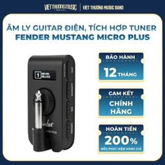 Fender Mustang Micro Plus Âm Ly Guitar Bluetooth Tích Hợp Tuner