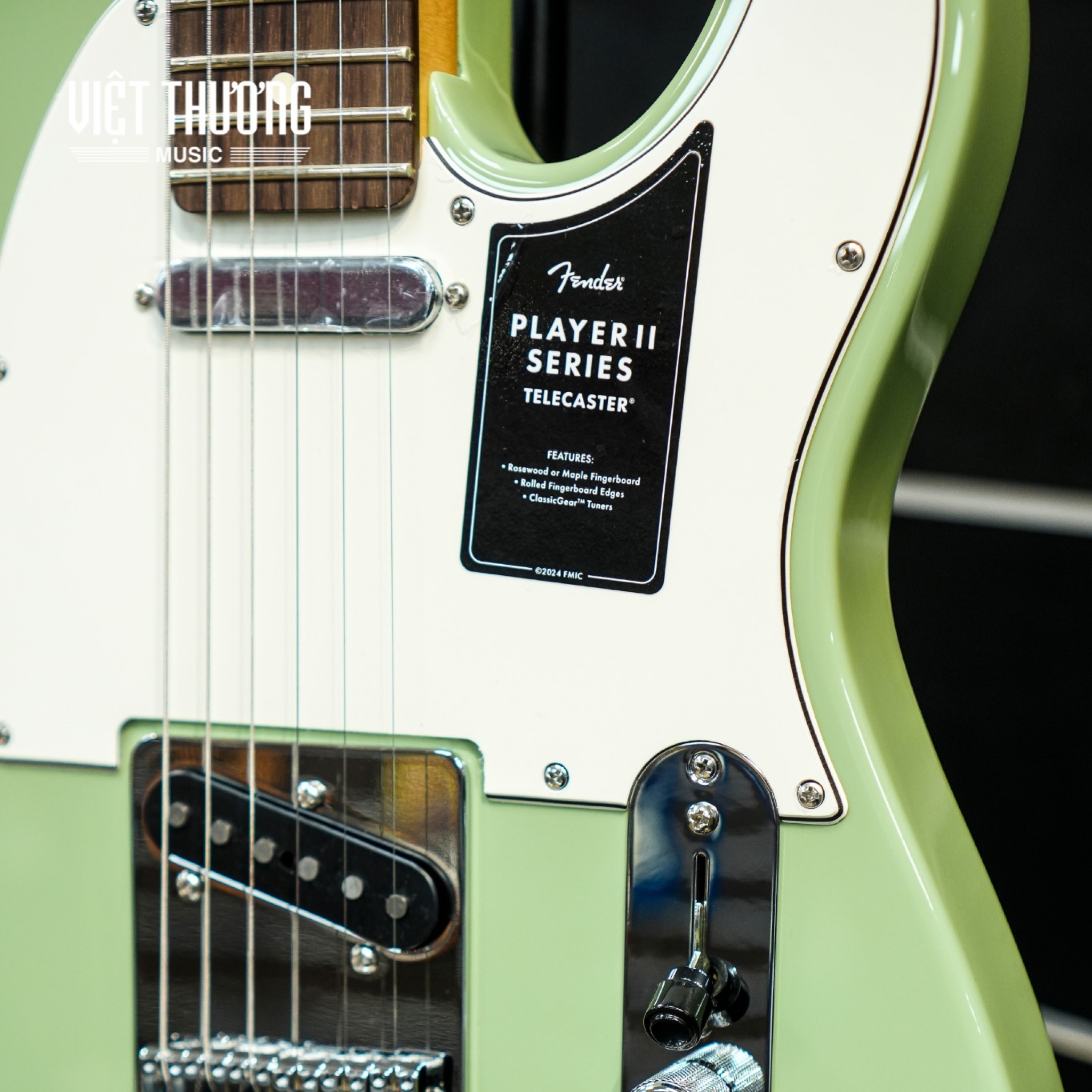  FENDER PLAYER II TELE ROSEWOOD BIRCH GREEN #0140550565