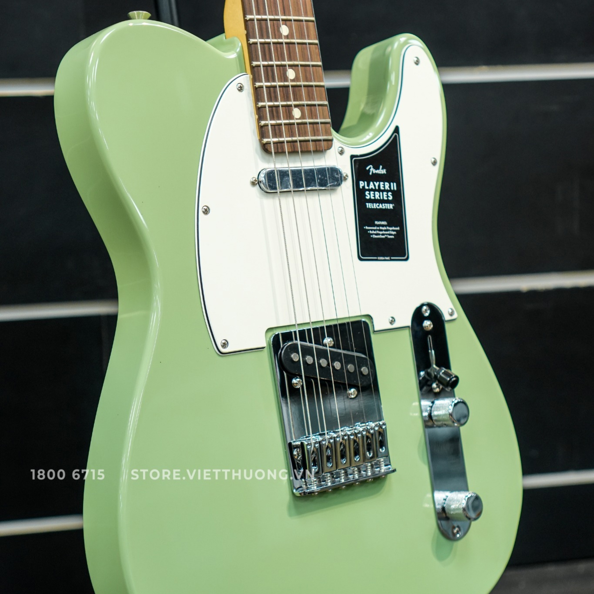  FENDER PLAYER II TELE ROSEWOOD BIRCH GREEN #0140550565