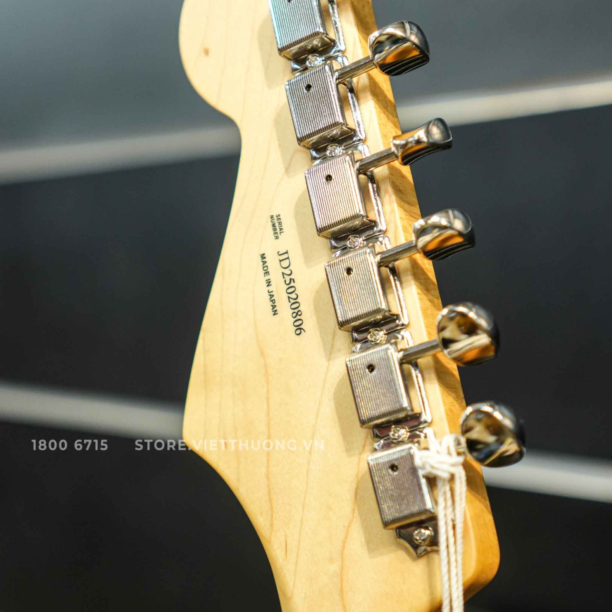  FENDER MIJ HYDRID II STRAT ROSEWOOD FOREST BLUE #5661100318