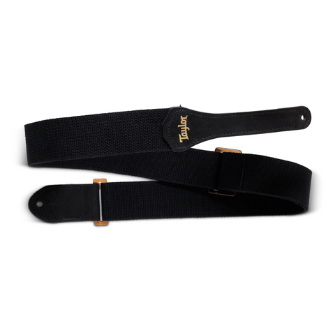  TAYLOR GSMINI COTTON 2" STRAP BLACK 4013-20 