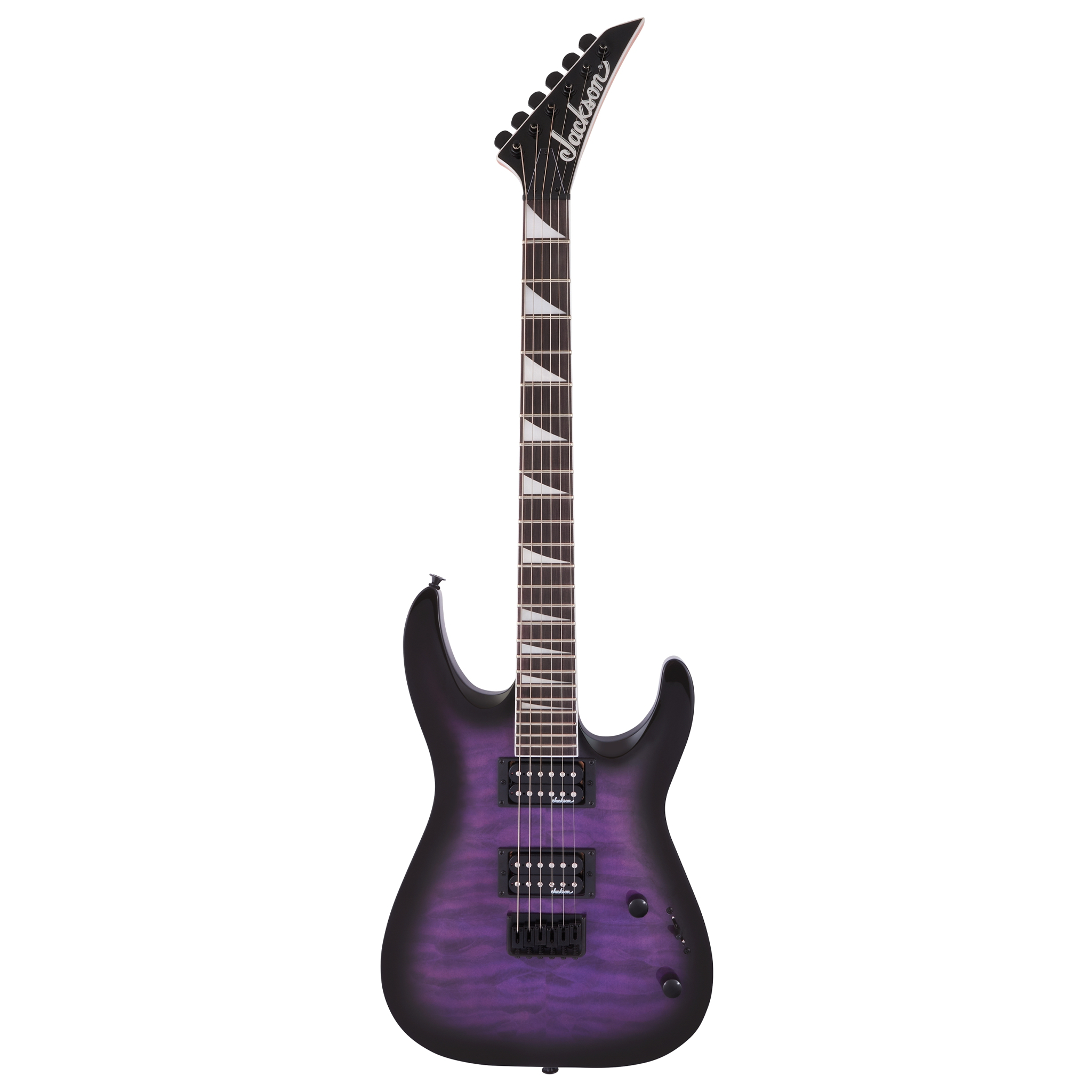  JACKSON JS32Q DINKY ARCH TOP AMARANTH HT TRANSPARENT PURPLE BURST #2918809592 (Hàng trưng bán)