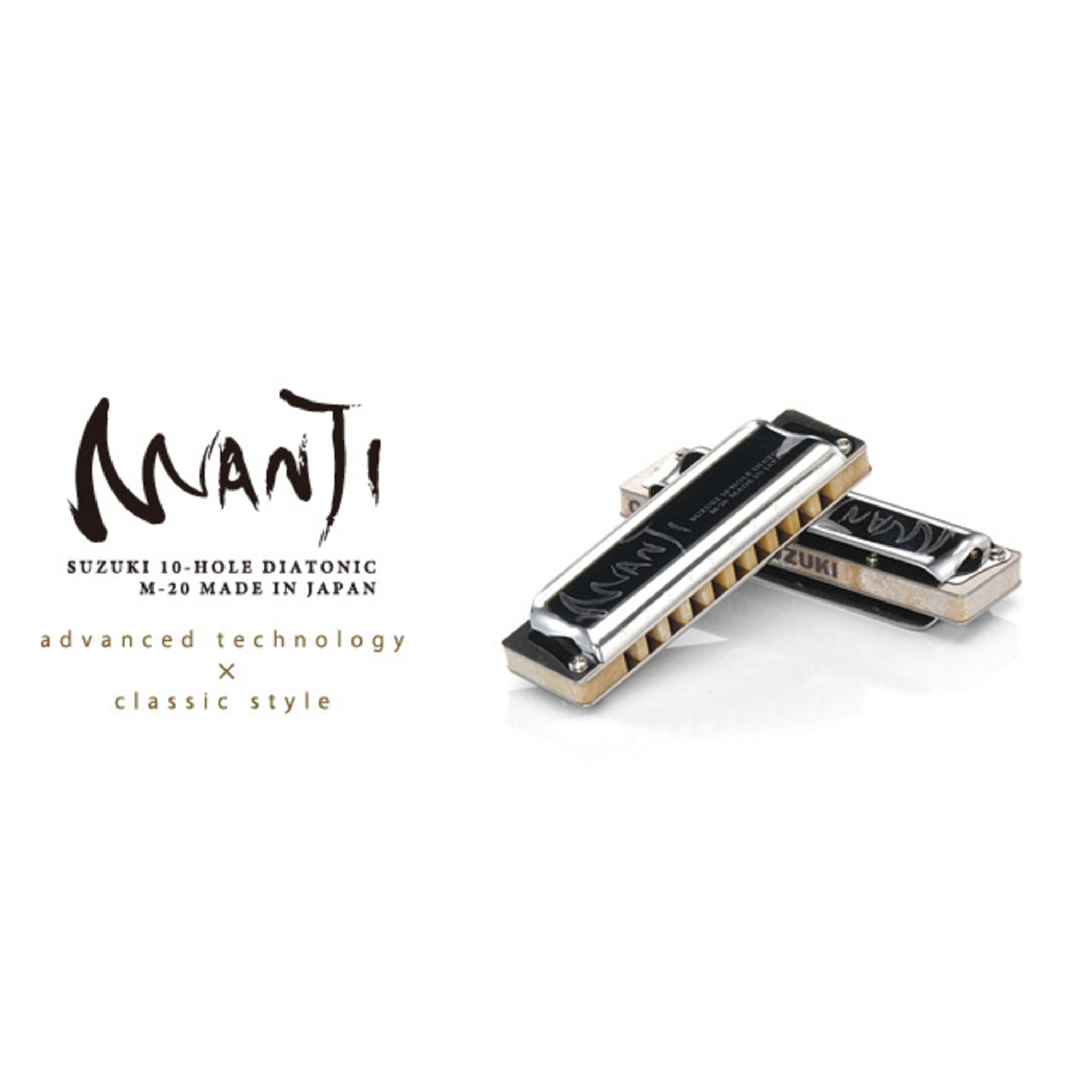  SUZUKI KÈN HARMONICA 10 LỖ MANJI C M-20C