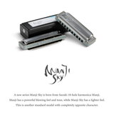  SUZUKI KÈN HARMONICA 10 LỖ MANJI  M-20SC 