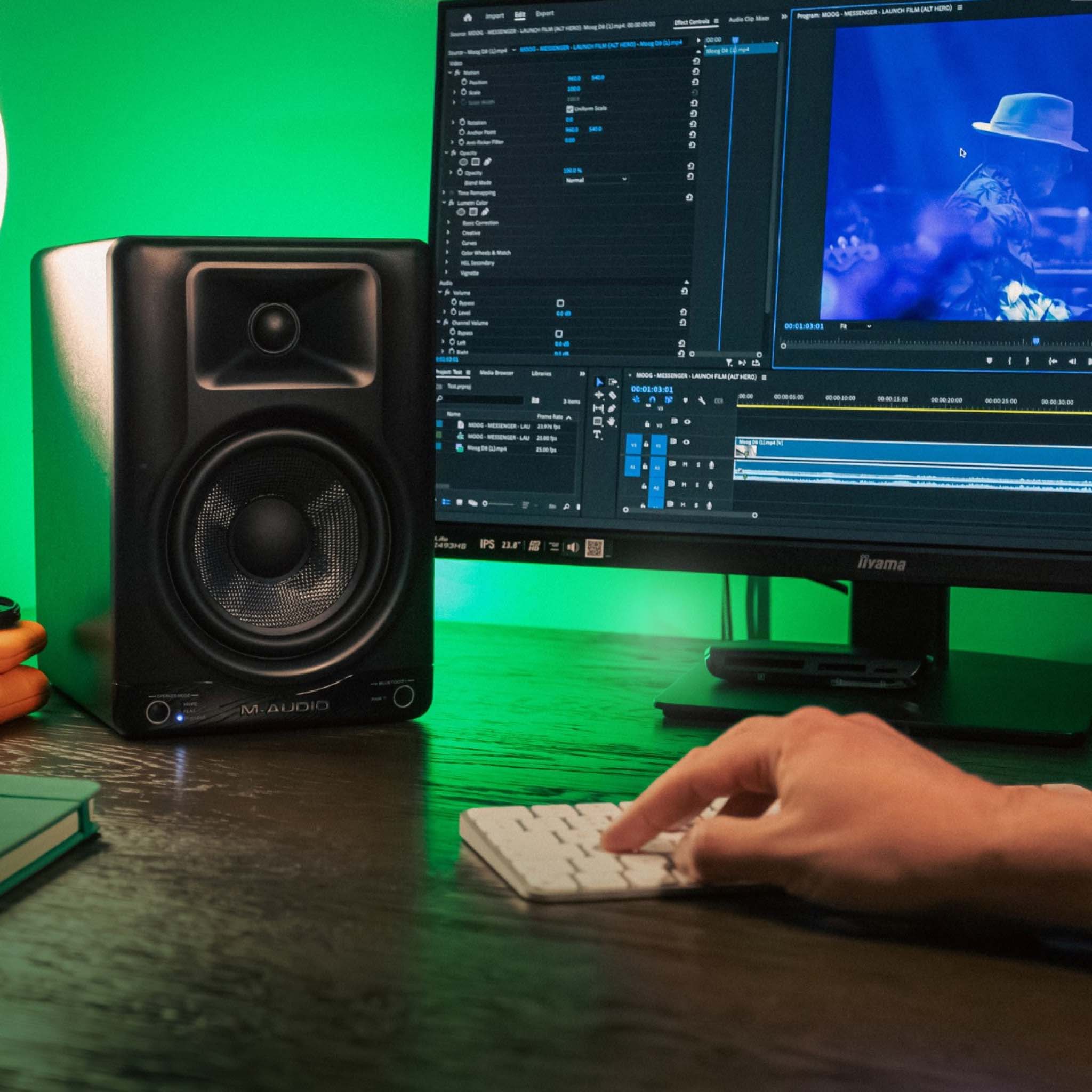  M-AUDIO BX5BT LOA KIỂM ÂM 5 INCH CÓ BLUETOOTH