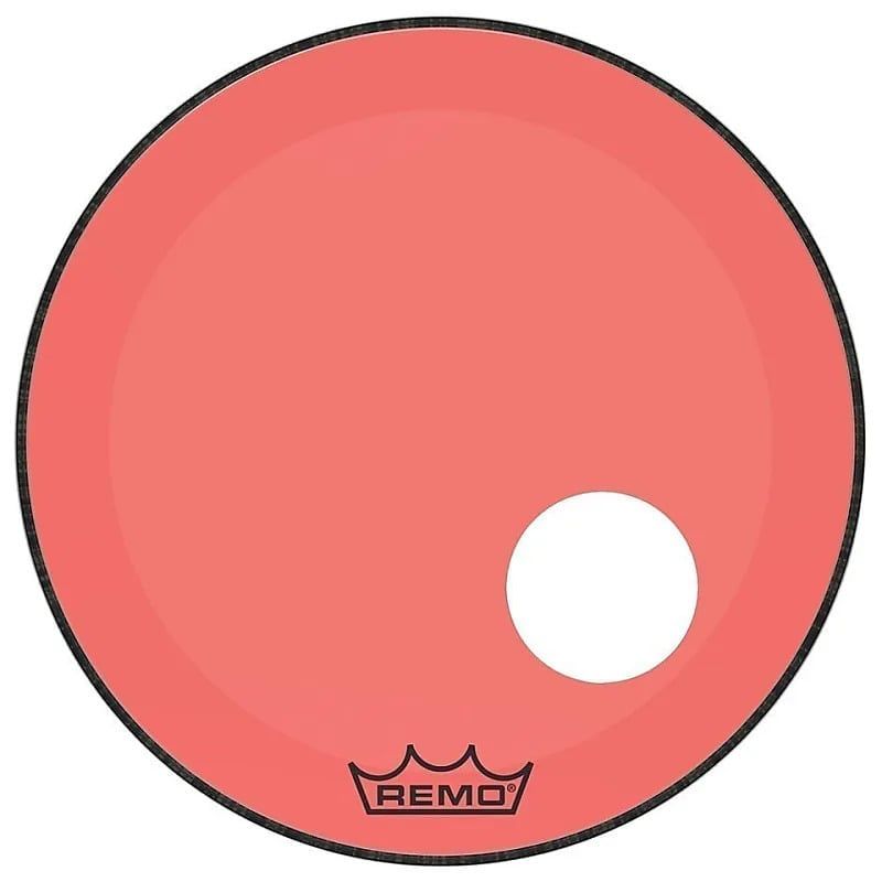 REMO MẶT BASS CÓ LỖ, COLORTONE™, 22" P3-1322-CT-RDOH (Hàng trưng bán) 