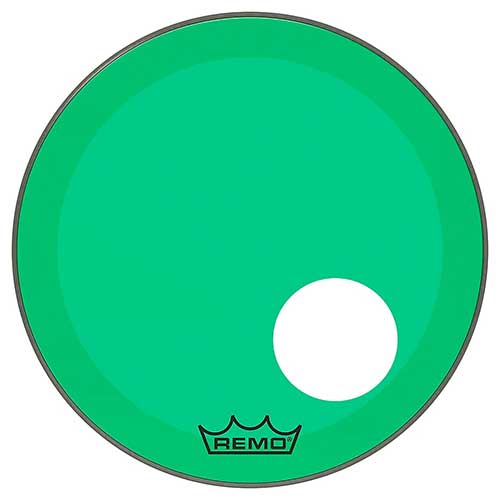 REMO MẶT BASS CÓ LỖ, COLORTONE™, 22