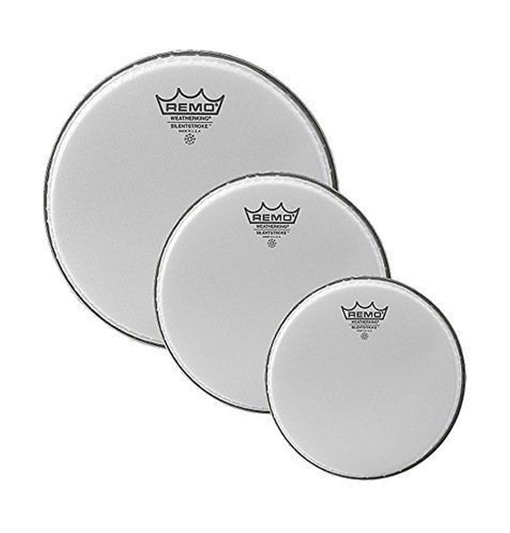  REMO GÓI TOM (10",12",14" SILENTSTROKE™), EXPORT PP-2252-SN (Hàng trưng bán) 