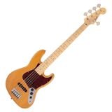  FENDER HYBRID II JAZZ BASS V MAPLE VINTAGE NATURAL #5662202307 