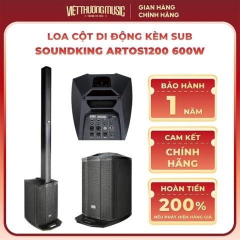  SOUNDKING ARTOS1200 Bộ loa cột di động 480W 