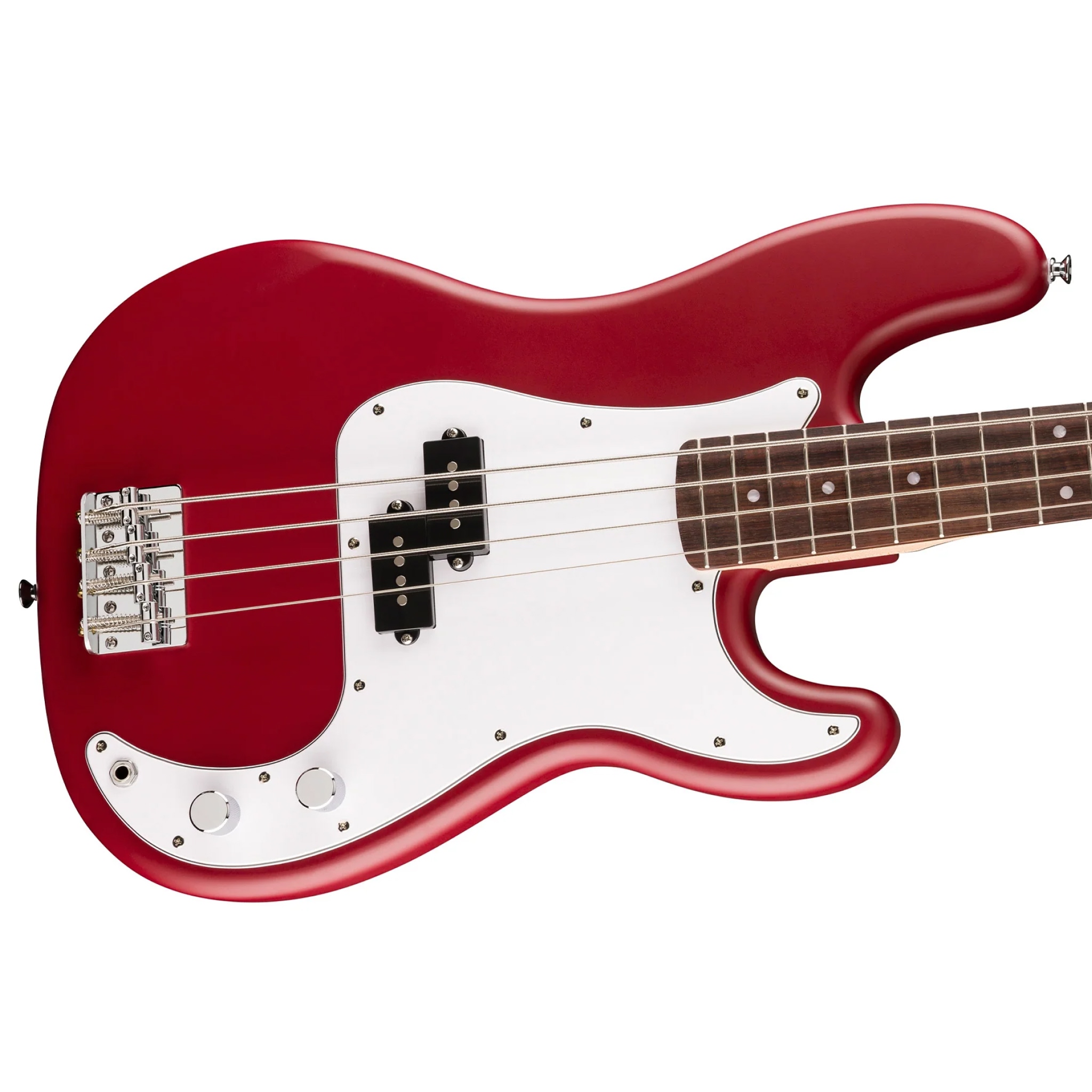  SQUIER BASS DEBUT P BASS LAUREL DAKOTA RED #0379700554