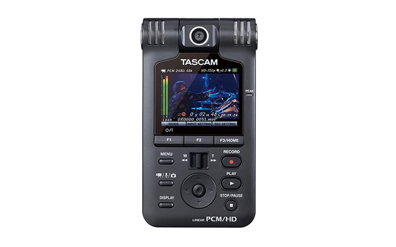  TASCAM DR-V1HD MÁY QUAY VIDEO/LINEAR PCM 
