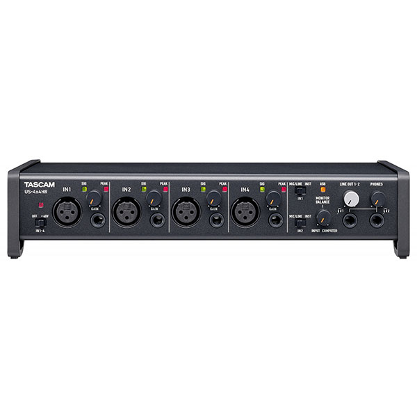  TASCAM US-4X4HR BỘ CHUYỂN ĐỔI ÂM THANH USB (4 IN/4 OUT)