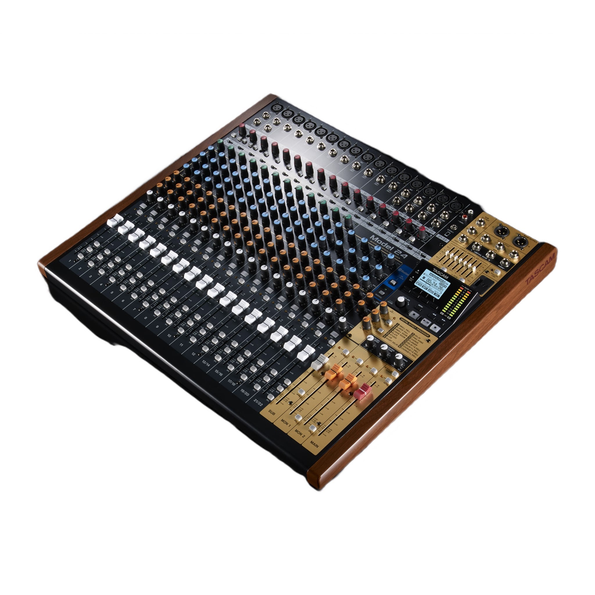  TASCAM MODEL 24 MIXER THU LIVE MULTI-TRACK