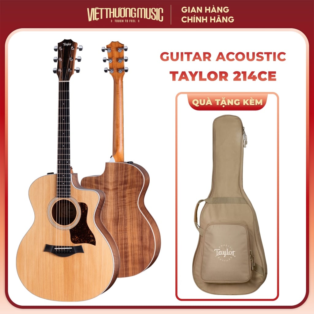  TAYLOR 214CE ĐÀN GUITAR ACOUSTIC