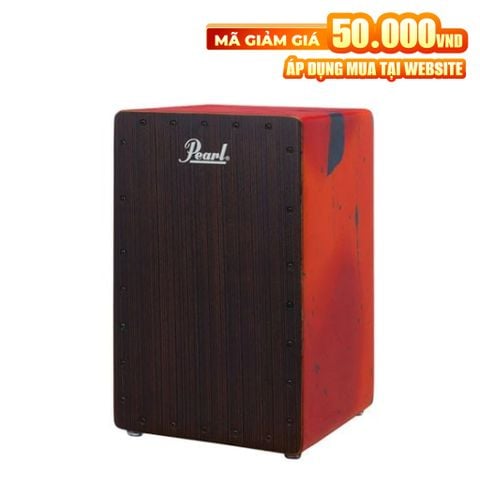  Trống PEARL CAJON PRIMERO ABSTRACT RED PBC-120B 