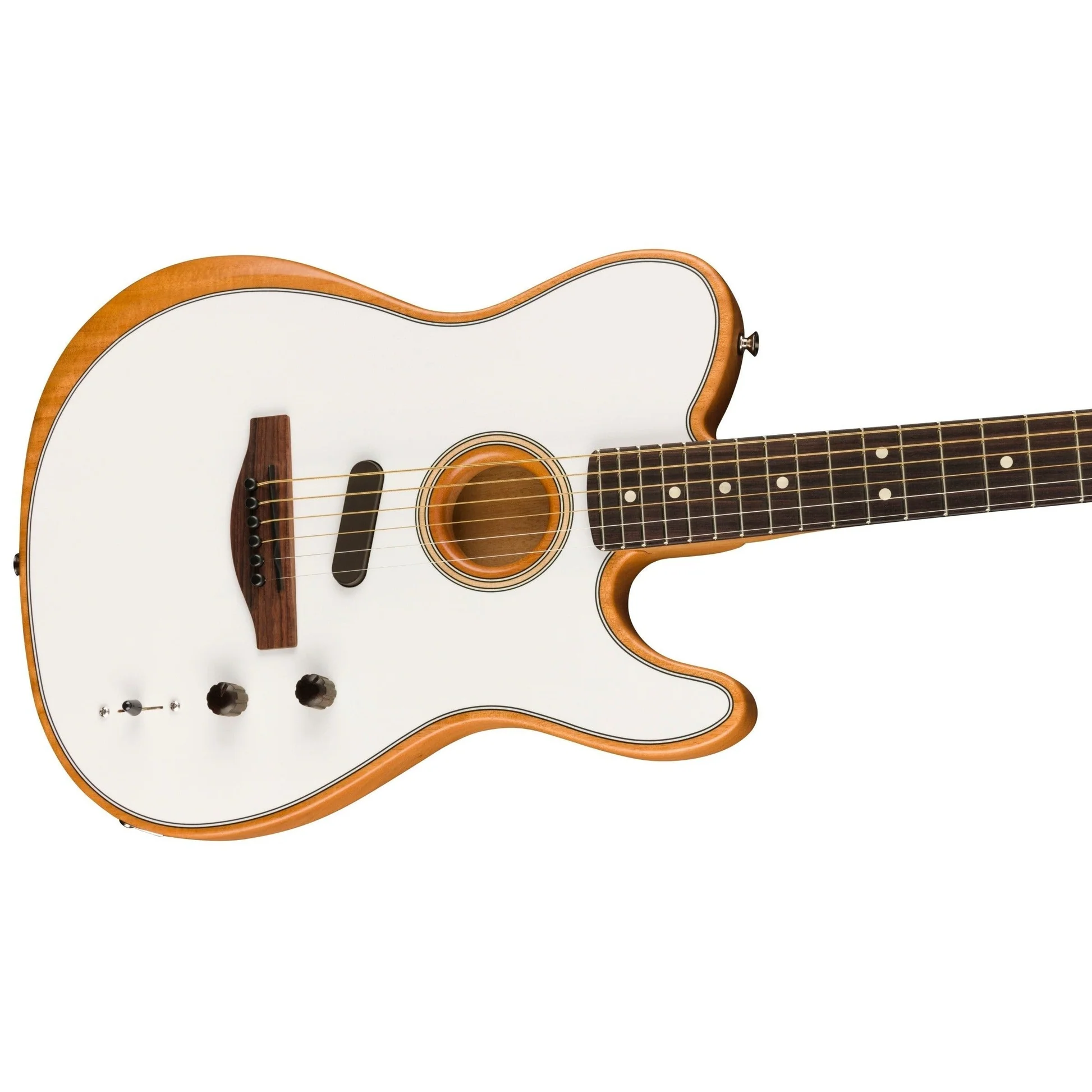  FENDER ACOUSTASONIC PLAYER TELE ARCTIC WHITE #0972213280