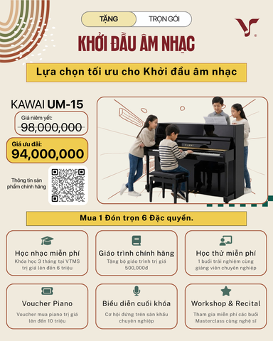  KAWAI UM-15 M/PEP UPRIGHT PIANO 