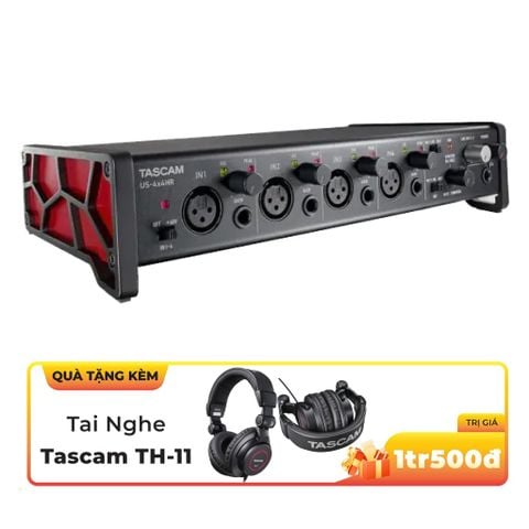  TASCAM US-4X4HR BỘ CHUYỂN ĐỔI ÂM THANH USB (4 IN/4 OUT) 