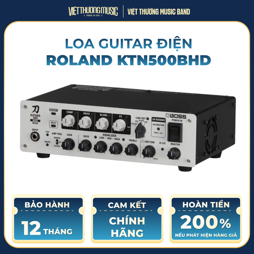  Roland KTN500BHD Loa Guitar Bass BOSS Katana-500