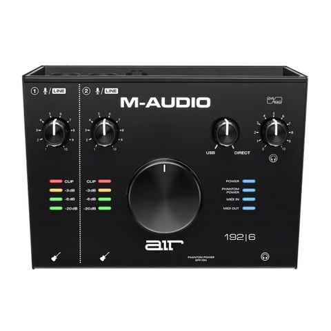  M-AUDIO AIR192X6 CARD ÂM THANH THU ÂM 2 IN/2 OUT (Hàng trưng bán) 